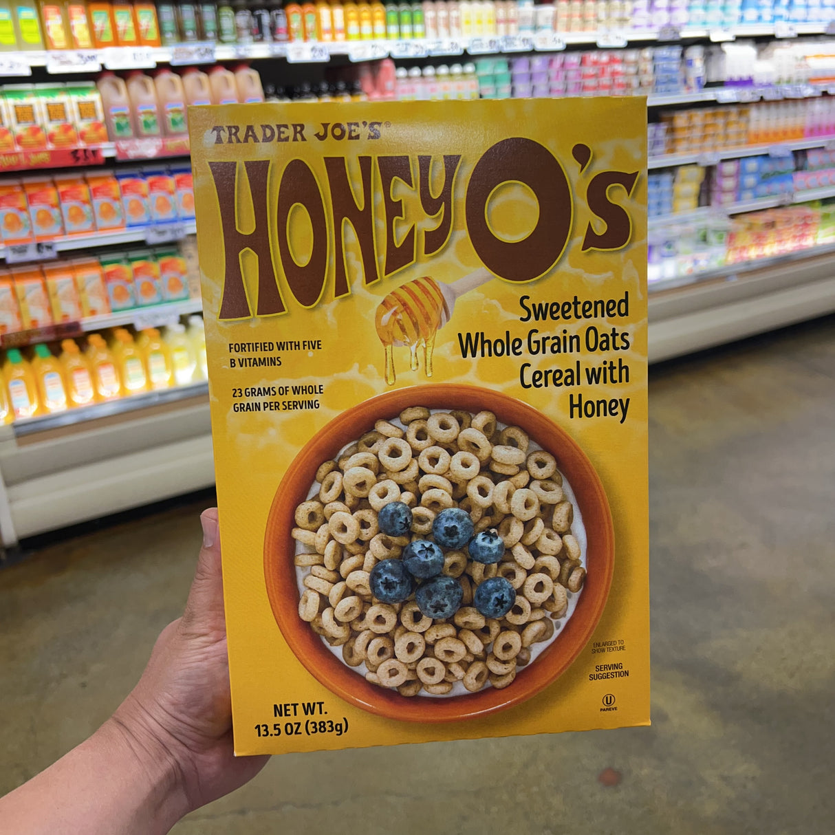 Trader Joe's Honey O's Cereal 13.5 oz