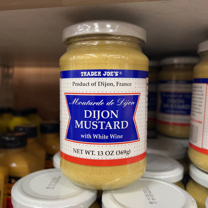 Trader Joe's Dijon Mustard with White Wine Product of France 13 oz