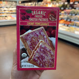 Trader Joe's Organic Frosted Toaster Pastries – Cherry Pomegranate 11 oz