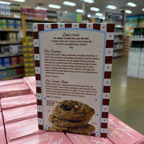 Trader Joe's Cookies & Creme Cookie Mix, 14.4 oz (408g)