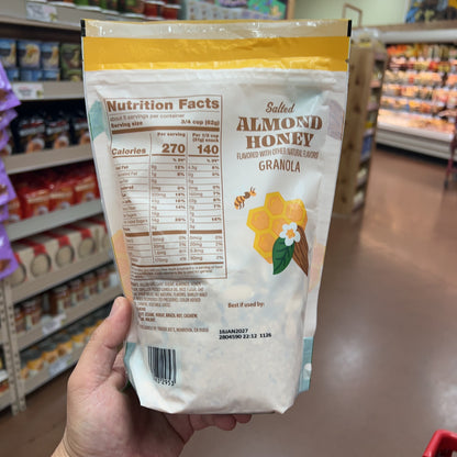 Trader Joe's Salted Almond Honey Granola, 12 oz