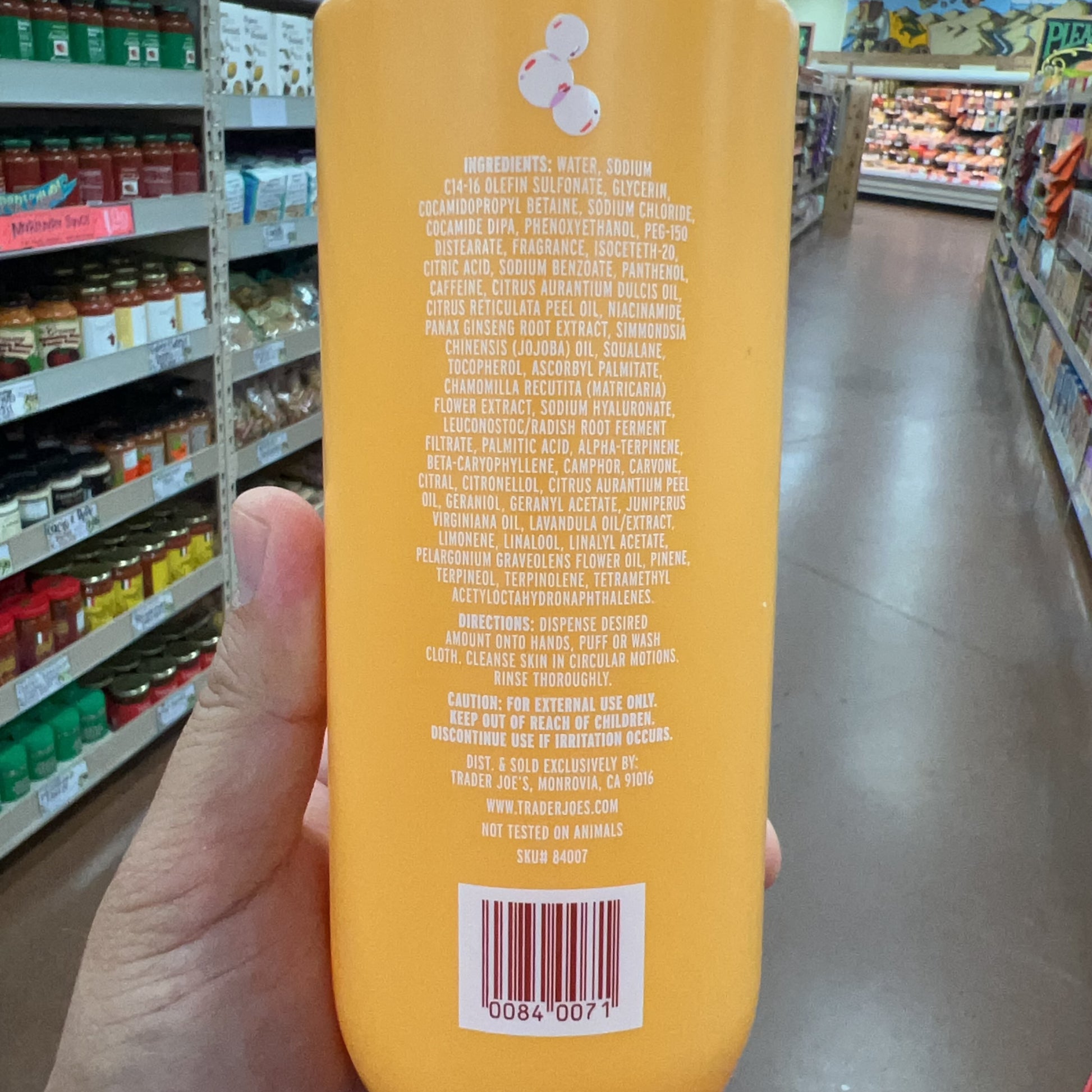 Trader Joe's Refreshing Citrus Body Wash