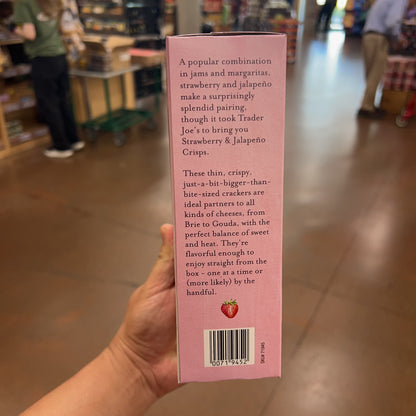 Trader Joe's Strawberry & Jalapeño Crisps