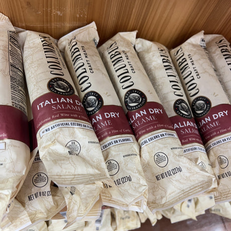 Columbus Italian Dry Salame, California Red Wine & Garlic, 8 oz product image 10