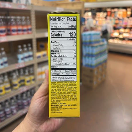 Trader Joe's Joe's O's Peanut Butter Cereal Bars 5 Pack 4.23 oz product image 6