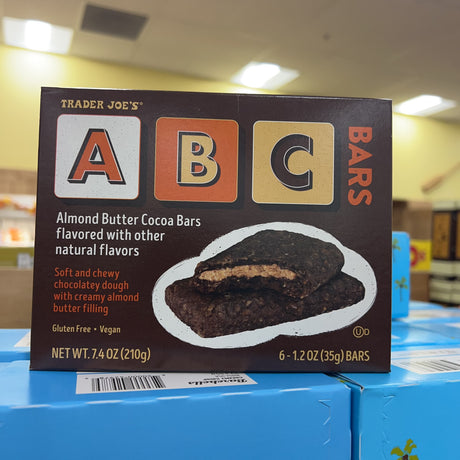 Trader Joe’s ABC Almond Butter Cocoa Bars 6 Pack 7.4 oz product image
