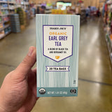 Trader Joe's Organic Earl Grey Tea 20 Bags 1.41 oz product image 4