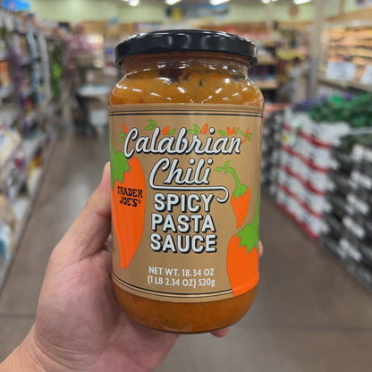 Trader Joe's Calabrian Chili Spicy Pasta Sauce 18.34 oz product image