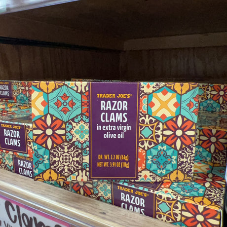 Trader Joe’s Razor Clams in Extra Virgin Olive Oil 3.91 oz product image 7