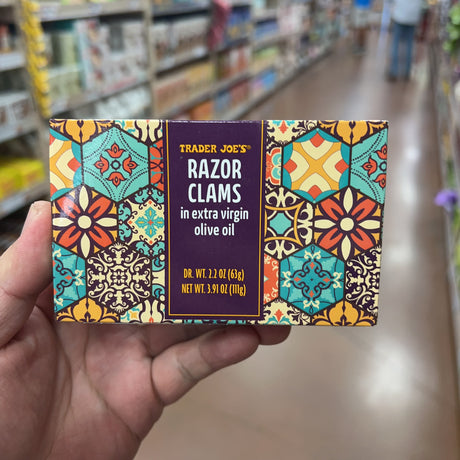 Trader Joe’s Razor Clams in Extra Virgin Olive Oil 3.91 oz product image 6