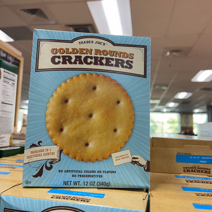 Trader Joe's Golden Rounds Crackers
