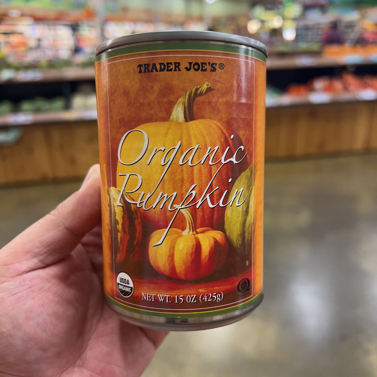 Trader Joe's Organic Pumpkin, 15 oz product image 3