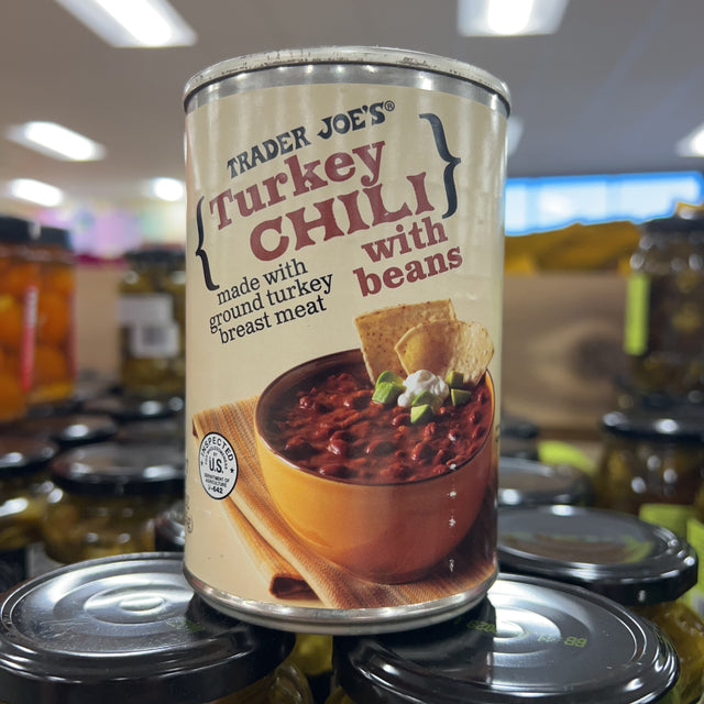 Trader Joe's Turkey Chili with Beans, 15 oz product image