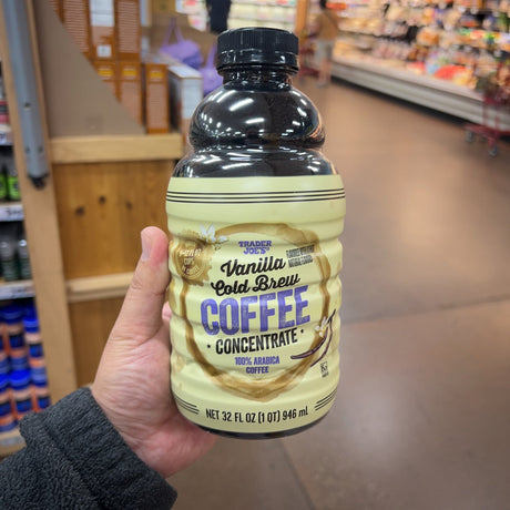 Trader Joe's Vanilla Cold Brew Coffee Concentrate 32 fl oz