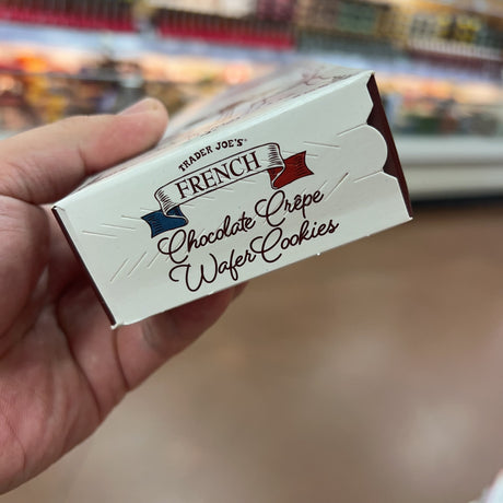 Trader Joe's French Chocolate Crepe Wafer Cookies 3.52 oz – package detail view 5