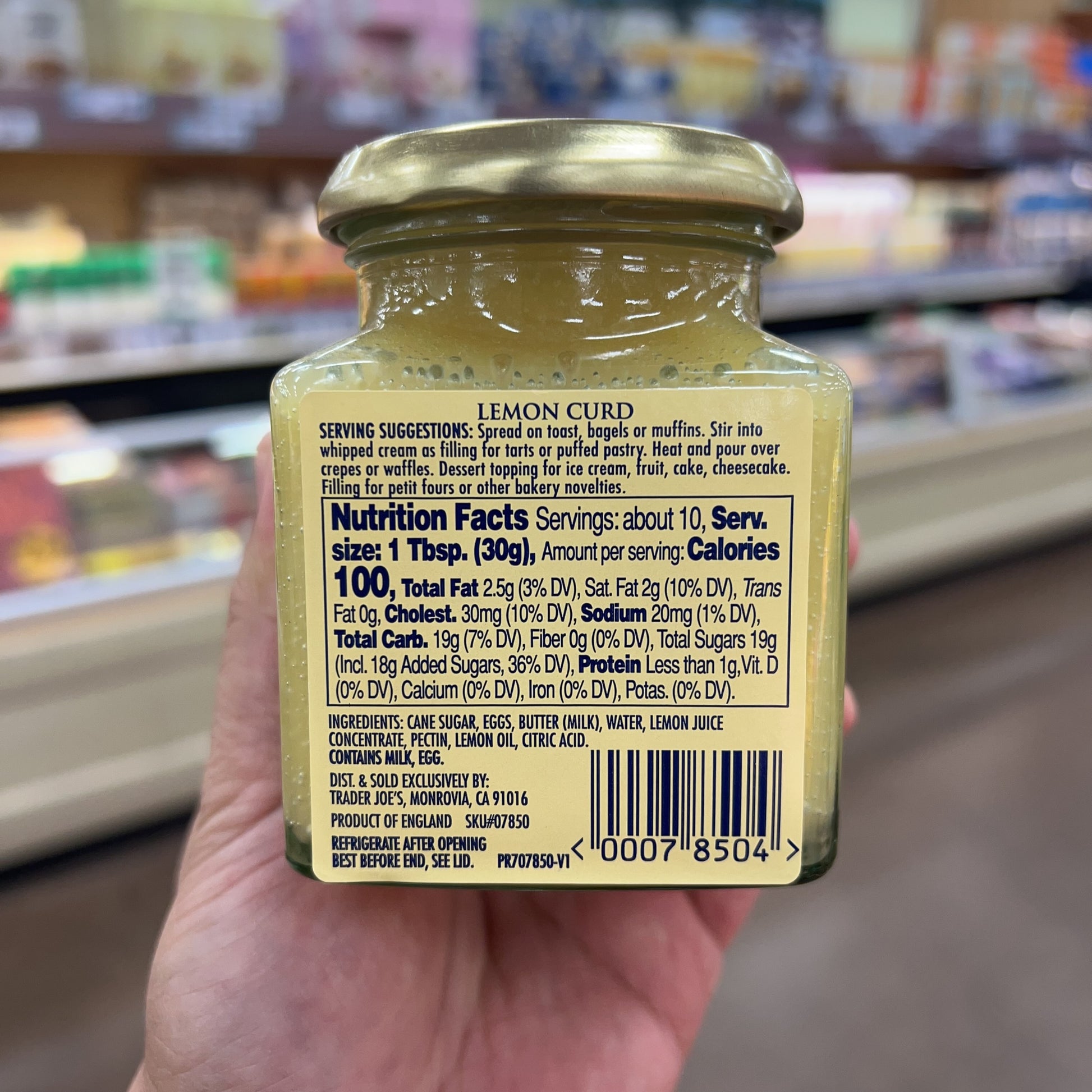 Trader Joe's Imported English Lemon Curd 10.5 oz product image 5