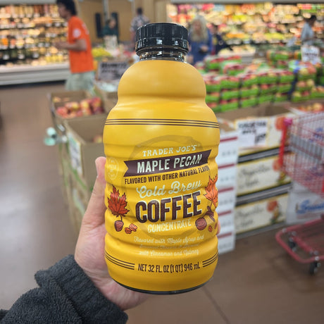 Trader Joe's Maple Pecan Cold Brew Coffee Concentrate 32 fl oz