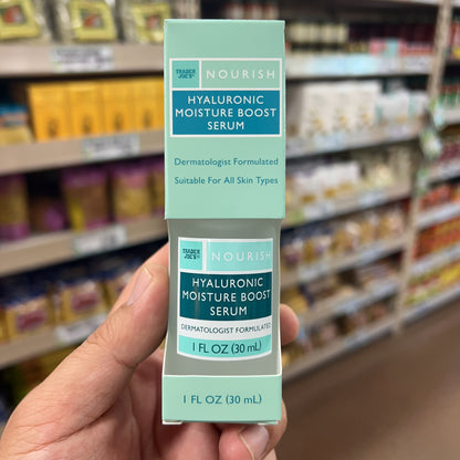 Trader Joe's Nourish Hyaluronic Moisture Boost Serum 1 fl oz