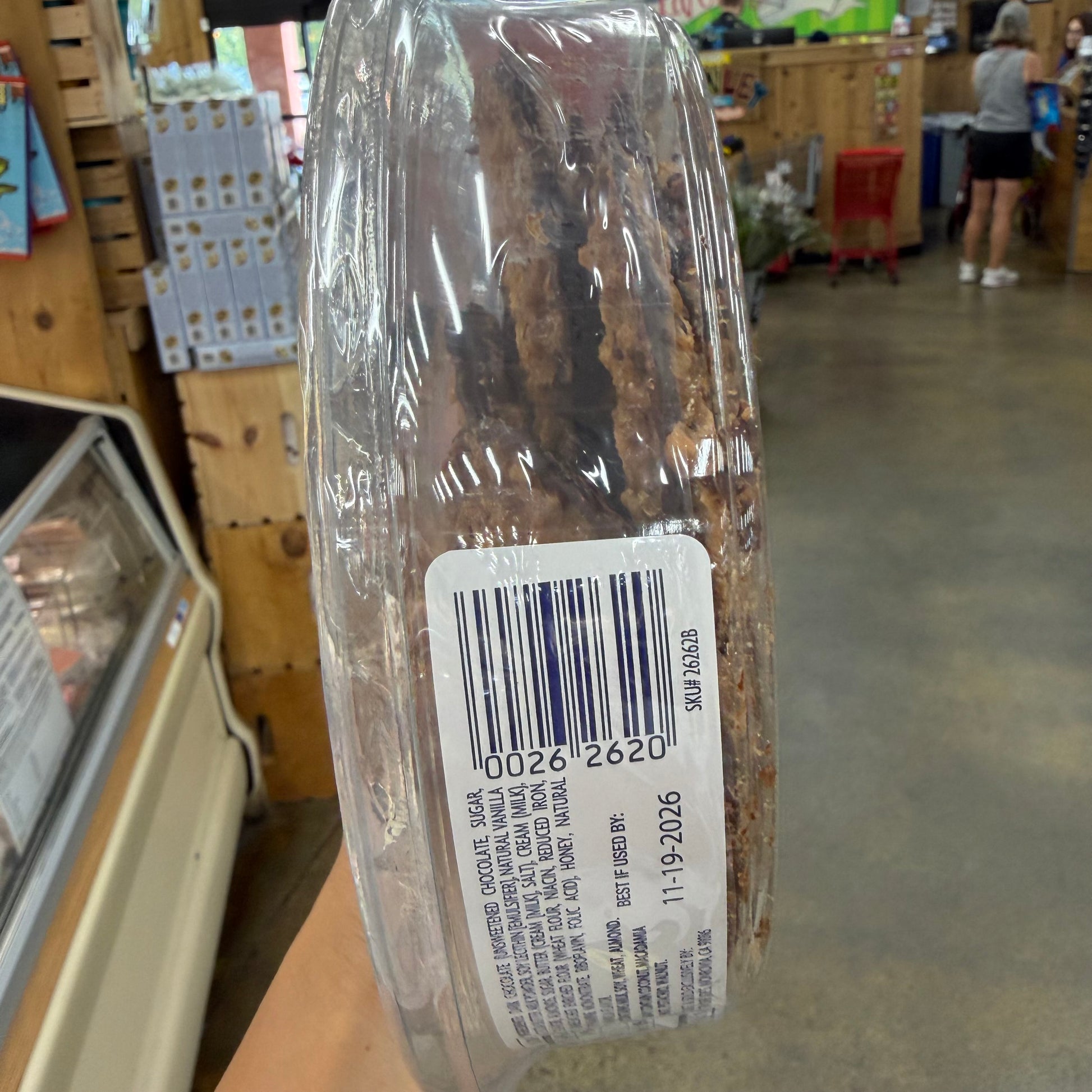 Trader Joe's Laceys Cookies Dark Chocolate Almond 8 oz (227g)
