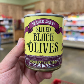 Trader Joe's Sliced Black Olives, 3.8 oz product image