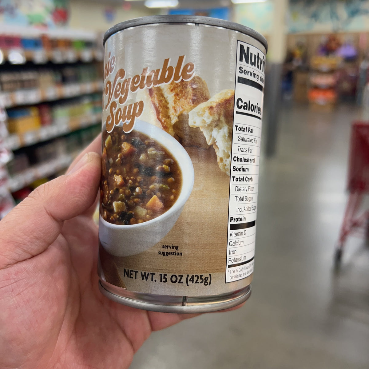 Trader Joe's Organic Lentil Vegetable Soup, 15 oz product image 6