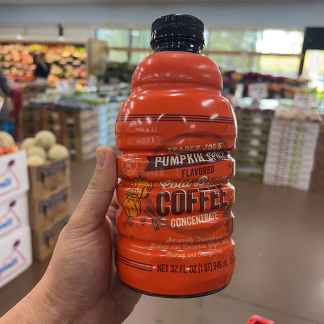 Trader Joe's Pumpkin Spice Cold Brew Coffee Concentrate, 32 fl oz product image 4
