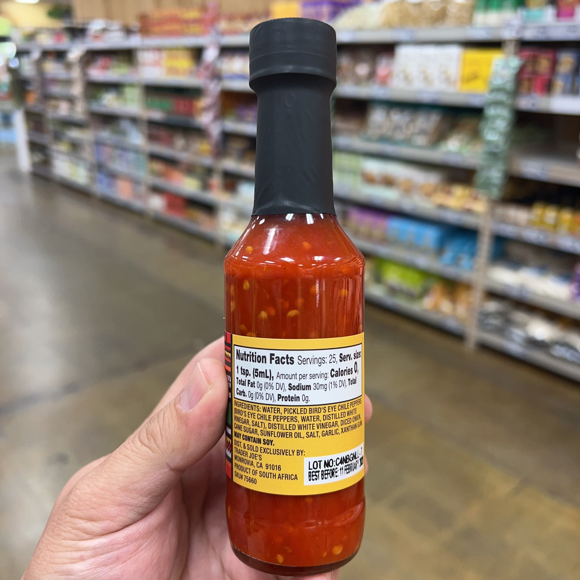 Trader Joe's Bird's Eye Chile Hot Sauce 4.22 fl oz product image 3
