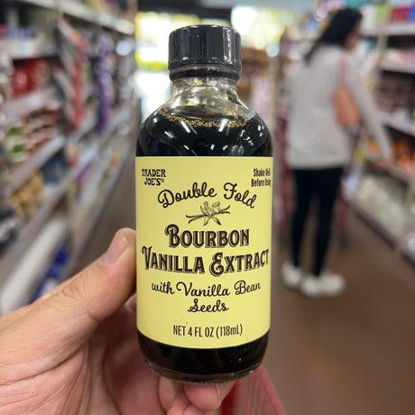 Trader Joe's Double Fold Bourbon Vanilla Extract with Vanilla Bean Seeds 4 fl oz product image 3