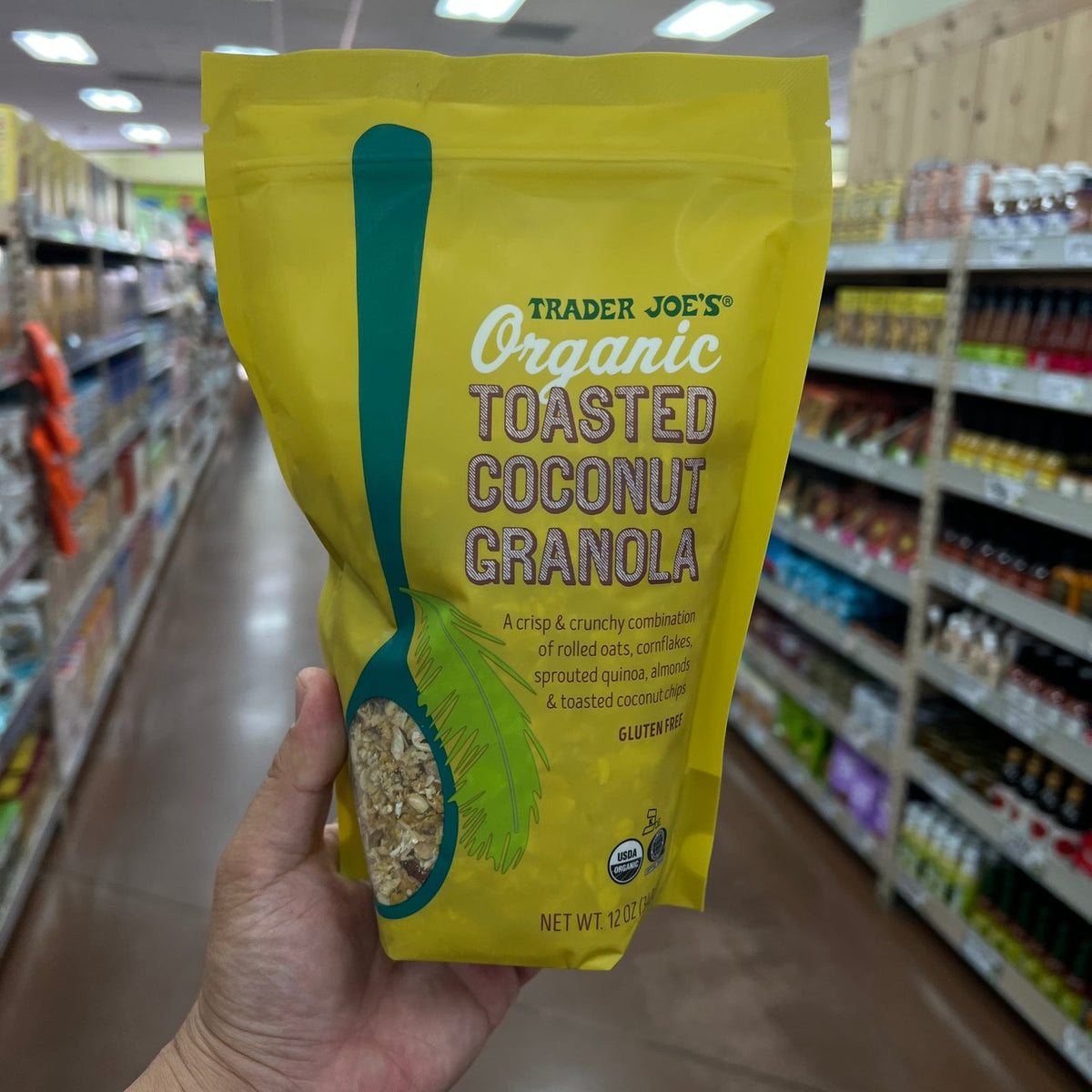 Trader Joe's Organic Toasted Coconut Granola
