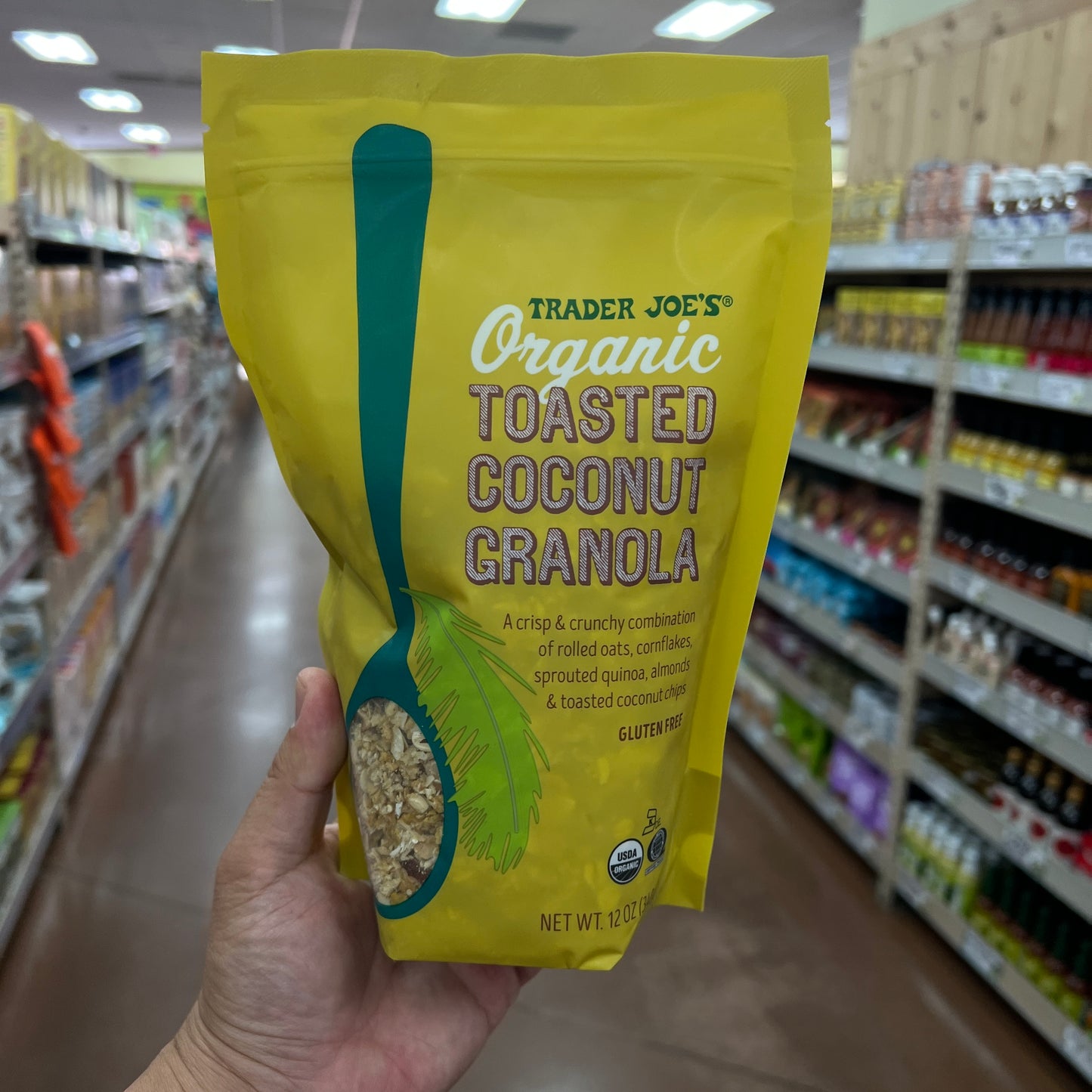 Trader Joe's Organic Toasted Coconut Granola