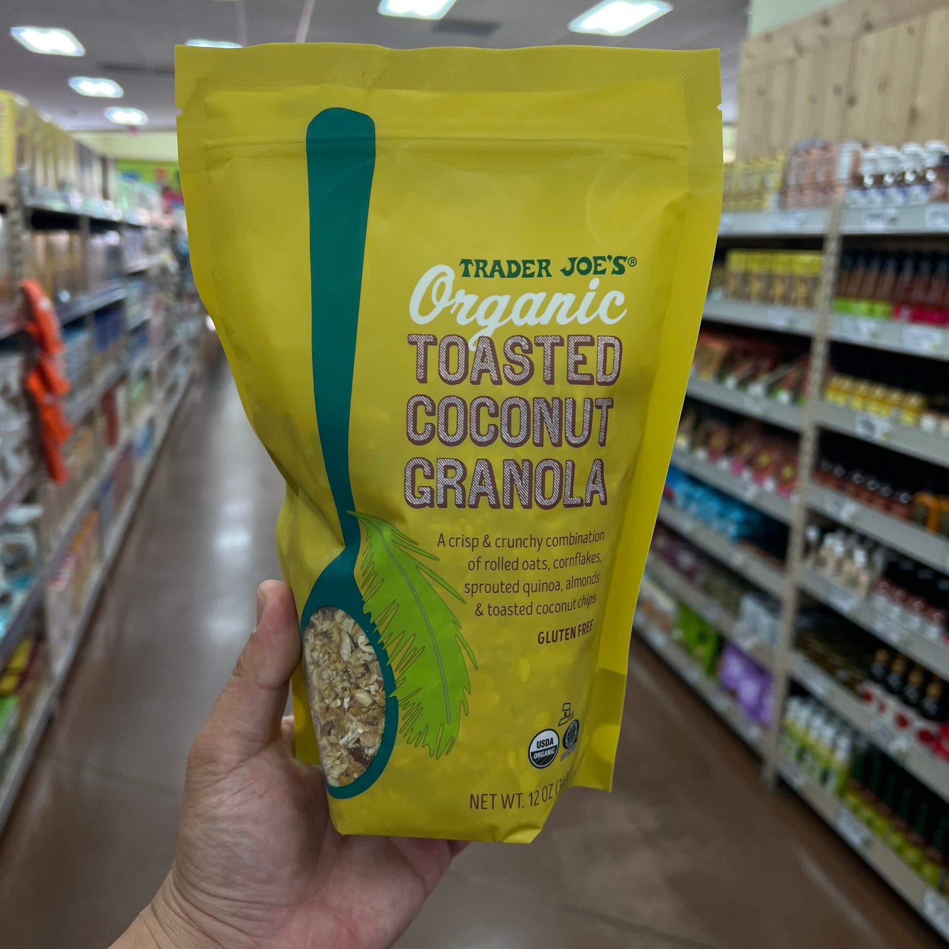 Trader Joe's Organic Toasted Coconut Granola