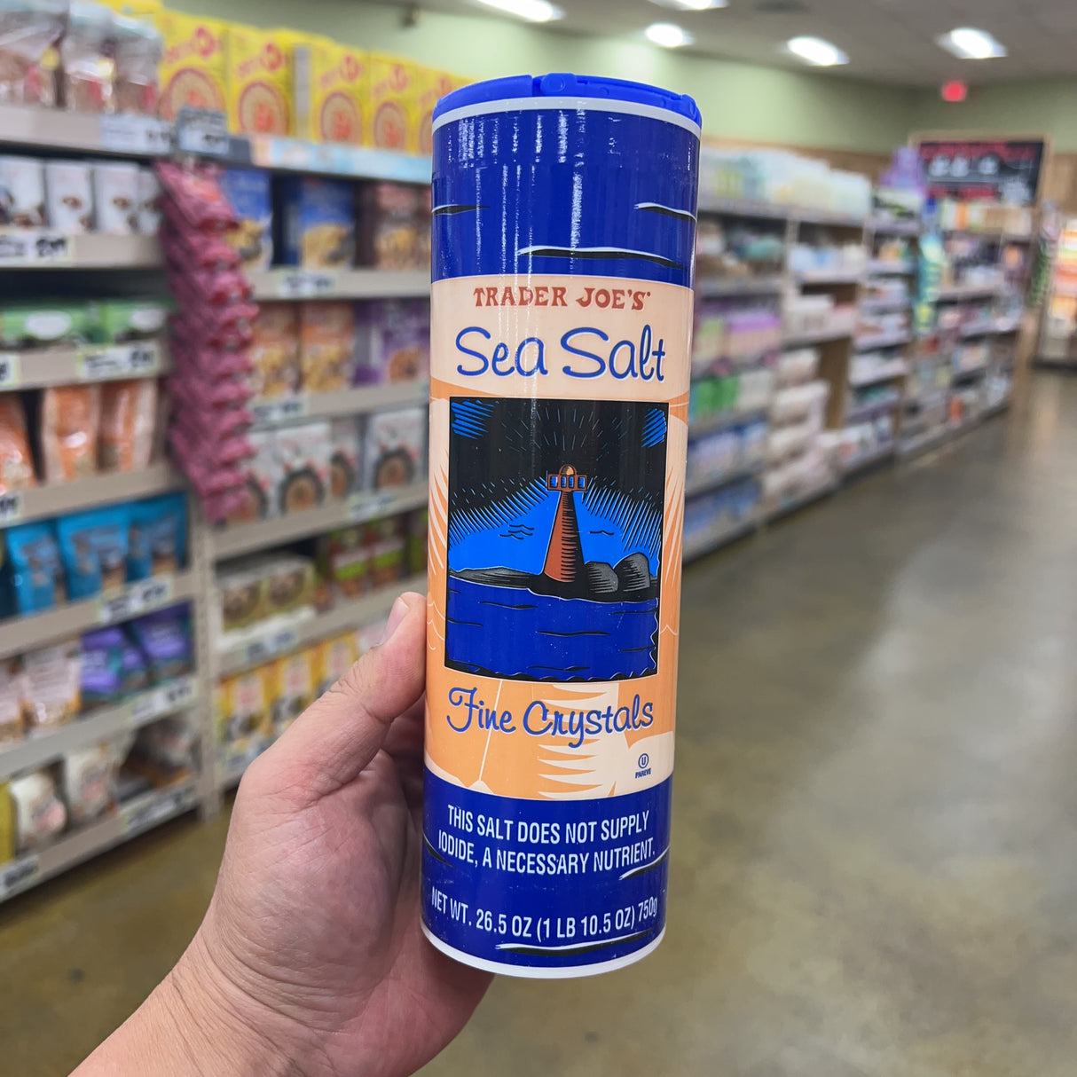 Trader Joe's Sea Salt Fine Crystals 26.5 oz product image 4