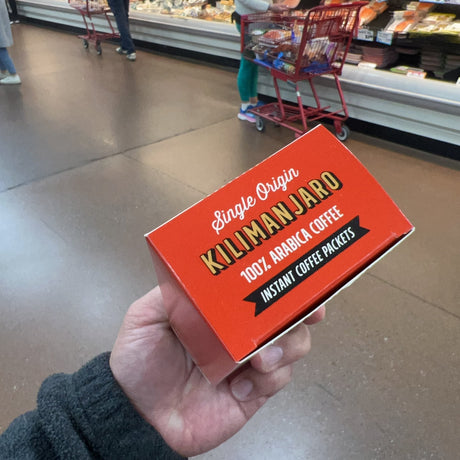Trader Joe's Kilimanjaro Single Origin Instant Coffee 100% Arabica • 10 Packets • 1.16 oz