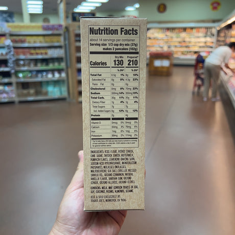 Trader Joe's Gluten Free Pumpkin Pancake Mix, 18.5 oz product image 3