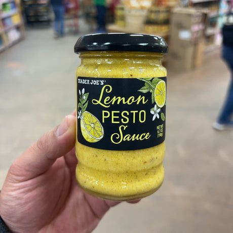 Trader Joe's Lemon Pesto Sauce 6.7 oz