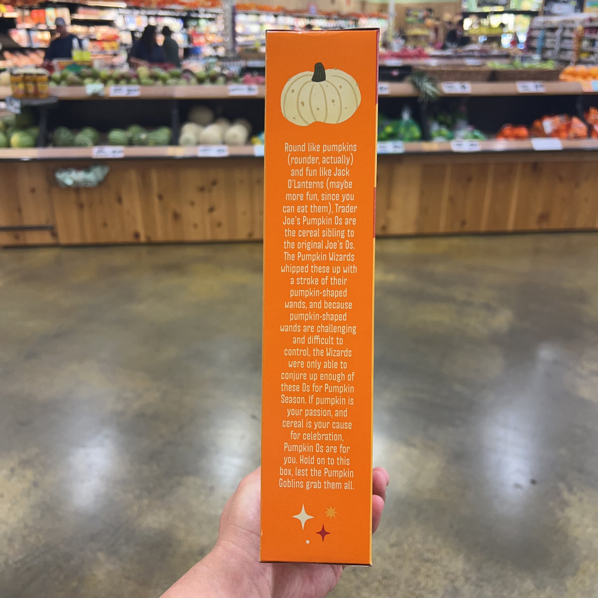 Trader Joe's Pumpkin O's Cereal, 12 oz product image 2
