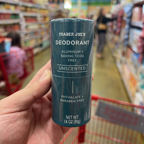 Trader Joe's Unscented Deodorant, Aluminum & Baking Soda Free, 1.8 oz product image 4