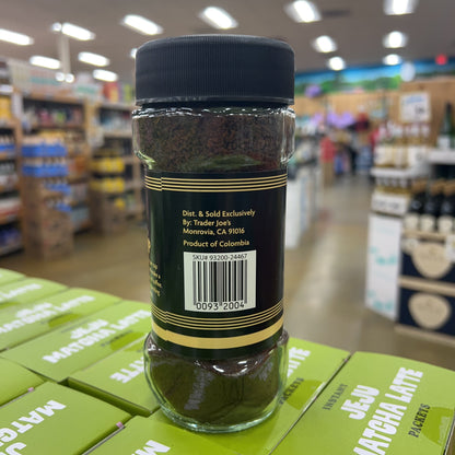 Trader Joe's 100% Colombian Instant Coffee Smooth & Bold 3.5 oz