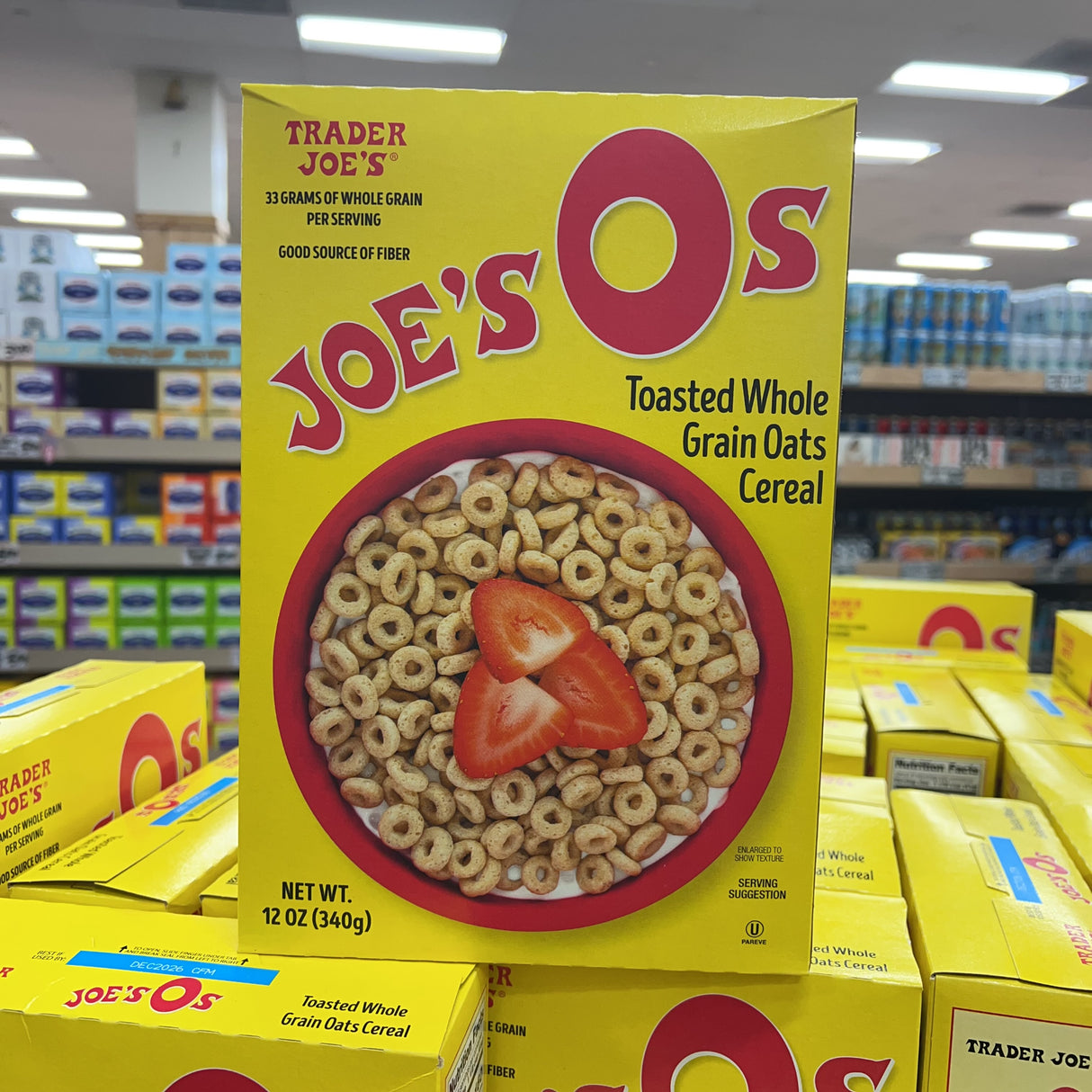 Trader Joe's Joe's Os Toasted Whole Grain Oats Cereal 12 oz product image 3