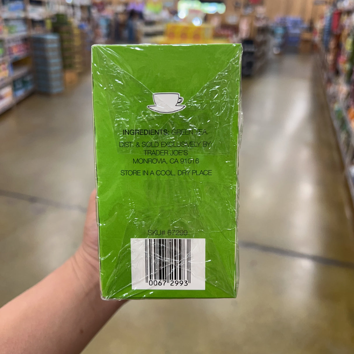 Trader Joe's Green Tea 48 Bags 3.4 oz product image 3