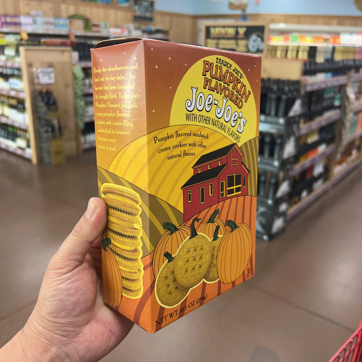 Trader Joe's Pumpkin Flavored Joe-Joe's Cookies, 10.5 oz product image 7