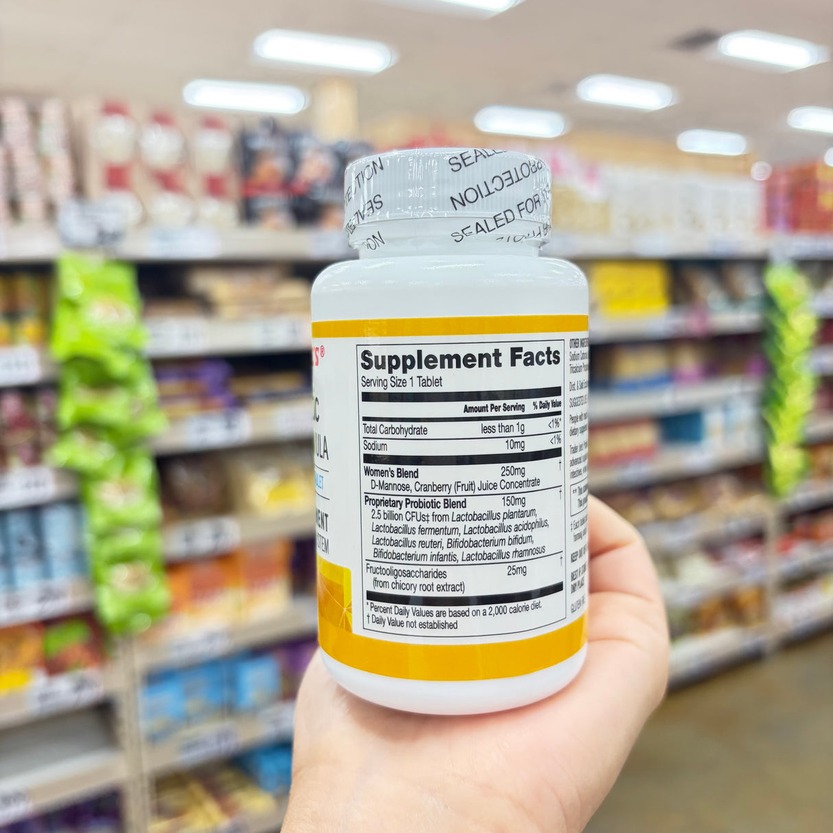 Trader Joe's Probiotic Women's Formula — 2.5 Billion CFUs, Intestinal Delivery System, 30 Tablets product image 3