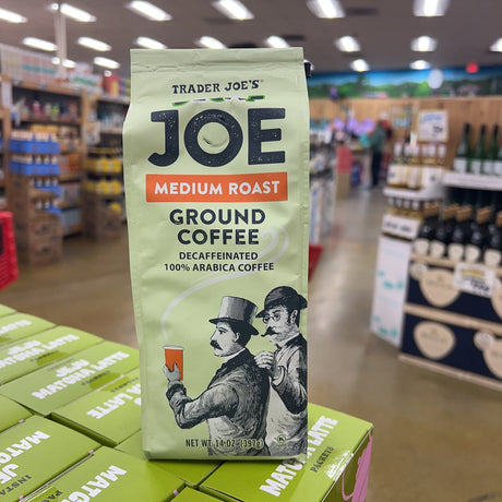 Trader Joe's Decaf Joe Medium Roast Ground Coffee 100% Arabica 14 oz