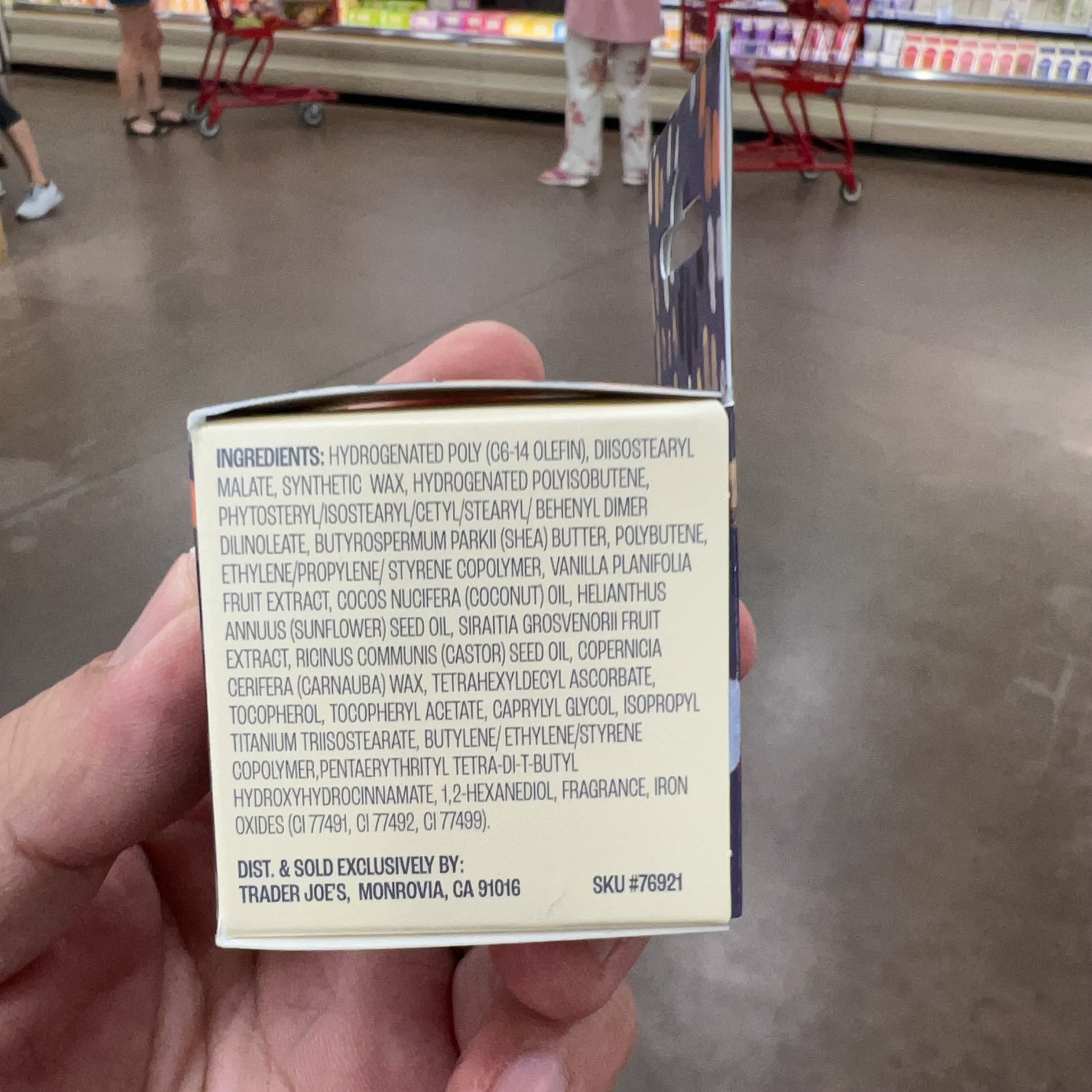 Trader Joe's Vanilla Lip Mask 0.7 oz product image 2