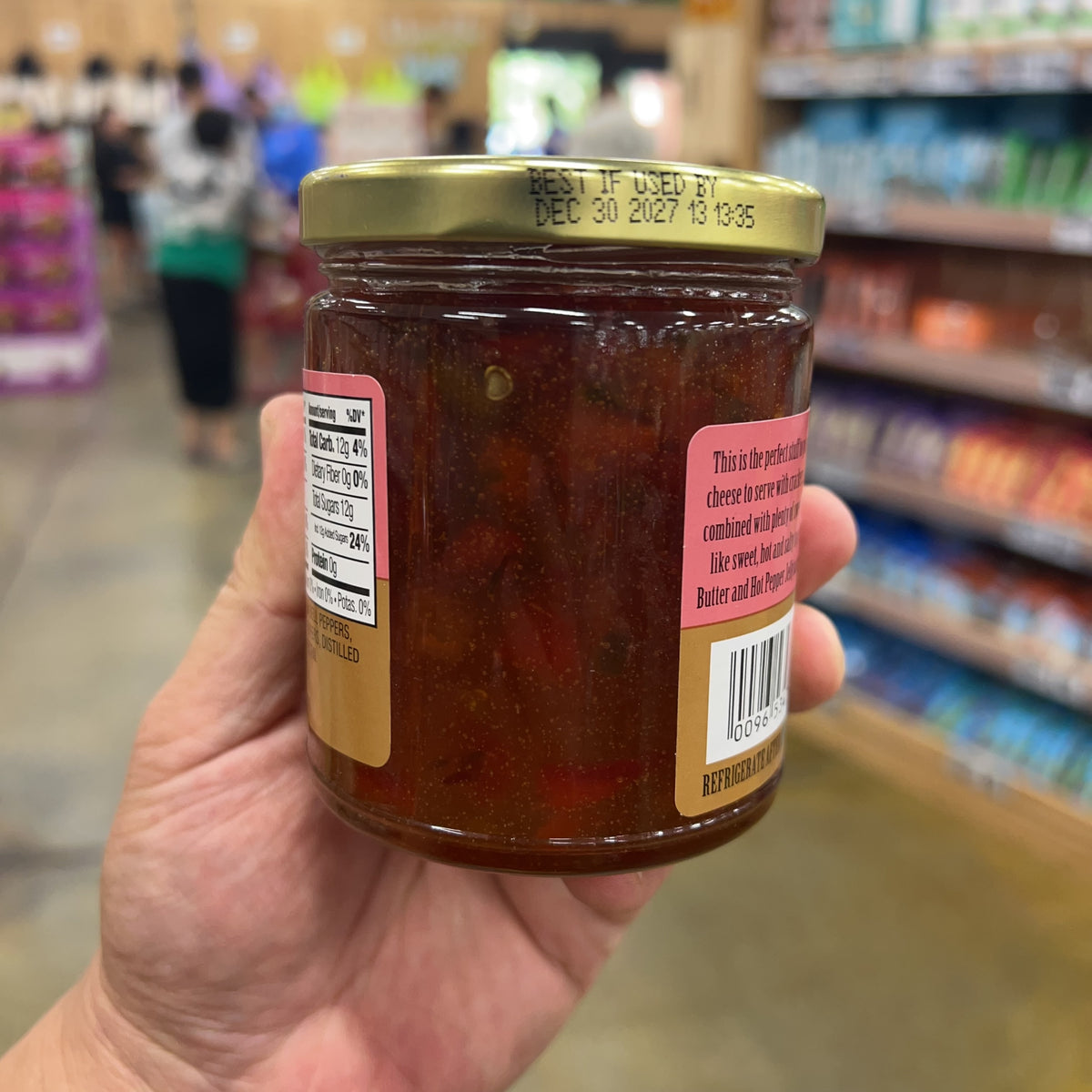 Trader Joe's Hot & Sweet Pepper Jelly, 11 oz