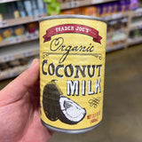 Trader Joe's Organic Coconut Milk, 13.5 fl oz product image