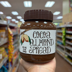 Trader Joe's Cocoa Almond Spread 13 oz No Palm Oil Made in Belgium