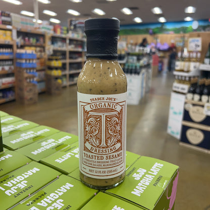 Trader Joe's Organic Toasted Sesame Dressing USDA Organic 12 fl oz