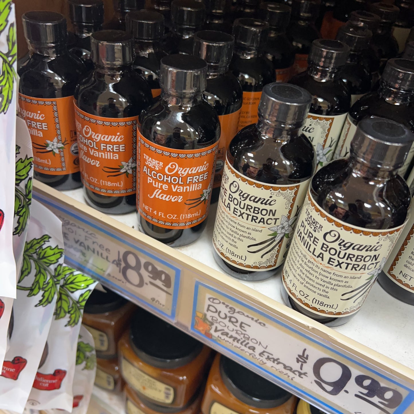 Trader Joe's Organic Alcohol Free Pure Vanilla Flavor — Buy Online | Shipped Nationwide