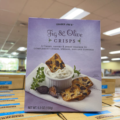 Trader Joe's Fig & Olive Crisps